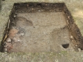 Final trench plan with post hole